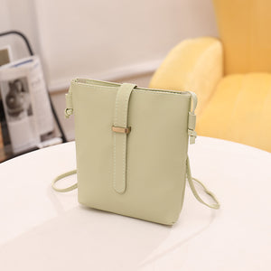 2023 new foreign trade small bag women's bags simple cute small square bag women's niche shoulder cross body bucket bag