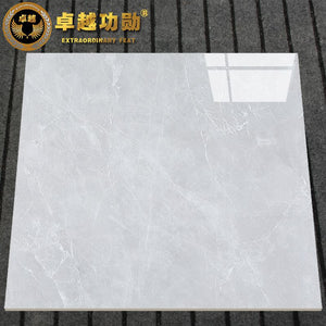 Outstanding Meritorious Foshan whole marble tile guest restaurant floor tile 800*800 thickened full polished glaze face brick