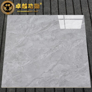 Outstanding Meritorious Foshan whole marble tile guest restaurant floor tile 800*800 thickened full polished glaze face brick